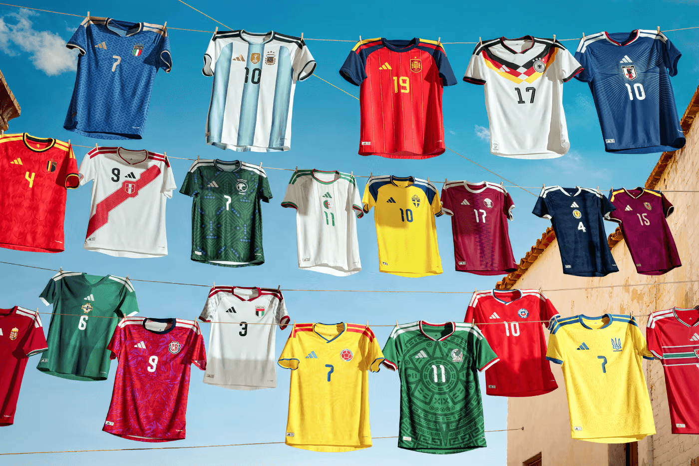 World Cup jerseys hero banner